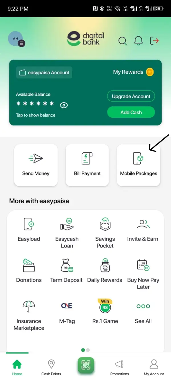 Activate Telenor Internet Package Through Easypaisa App 2025